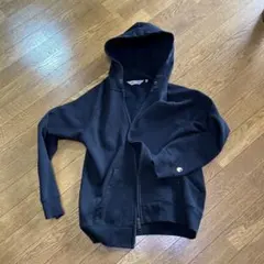 Carhartt WIP フルジップパーカー S ブラック ※シミあり 紐無し