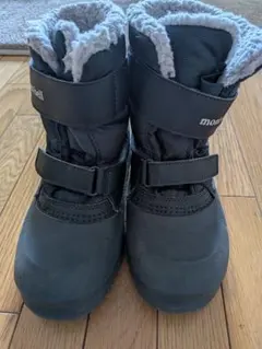 ☆mont-bell 子ども用パウダーブーツ ブルーグリーン