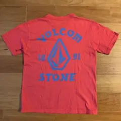 VOLCOM レッド Tシャツ 100%コットンのサムネイル