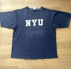 Champion NYU Tシャツ XL ネイビー　チャンピオン