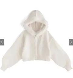 フードファーニットパーカー an1497