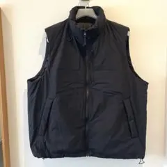 MUJI Walker 無印良品 撥水洗える中わた ウォーキングベスト 黒 XL