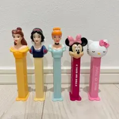 PEZ ディズニー ハローキティ 5本セット