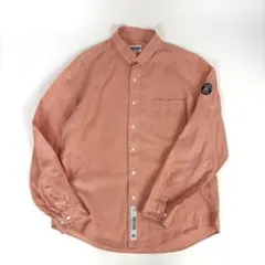 SINA COVA シナコバ ワッペン付 長袖シャツ ギンガムチェック LL