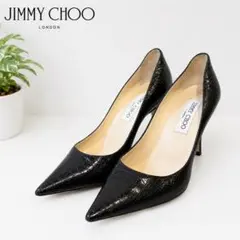美品‼︎◆JIMMNY CHOO◆パンプス/クロコ柄/レザー/ジミーチュウ/のサムネイル