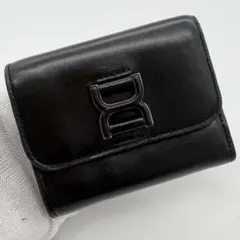 chloe クロエ マーシー 三つ折り財布 カーフレザー ブラックのサムネイル