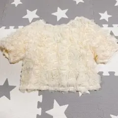 ♡立体フラワーモチーフ 半袖トップス♡のサムネイル