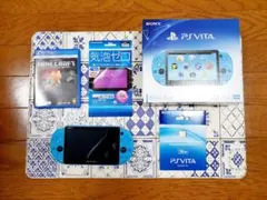 【美品】PS VITA ps vita アクアブルー　PCH 2000