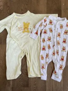 プーさん　ロンパース　セット　70 75 H&M 出産準備