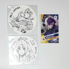 ブルーロック 御影玲王 コースター 原画展 タワレコ 特典