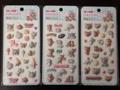 トムとジェリー ぷくぷくシール 3枚セット