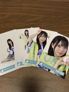 山口陽世 日向坂46 横浜DeNAベイスターズユニフォーム 生写真 4種