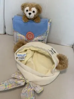 ハートフェルトレターズオブフレンドシップ　ベレー帽　ショルダーバッグ　ダッフィー