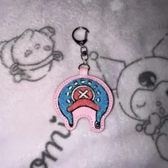 ONEPIECE ワンピース チョッパー 刺繍 キーホルダー