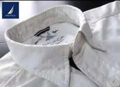 ノーティカ NAUTICA 長袖 シャツ アクティブワークシャツ 白