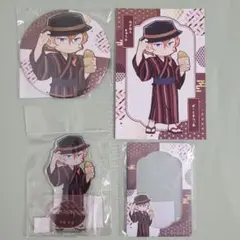 文豪ストレイドッグスわん！② アクスタ 缶バッチ 保育園 太宰治 中原
