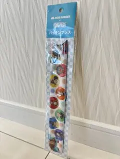 モスバーガー ONE PIECE パッチンブレス非売品【新品・未開封】