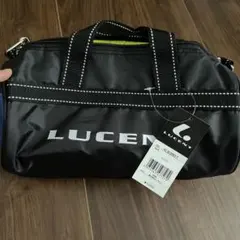 LUCENT テニスバッグ 黒/青のサムネイル