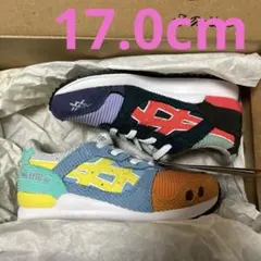 【17.0cm】アトモス×アシックス　クレイジーパターンスニーカー