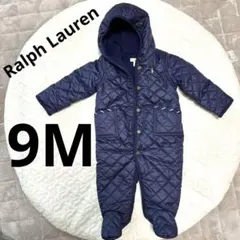 ❣️超冬物セール❣️ラルフローレン✨キルティング ジャンプスーツ 9M(75サイズ)
