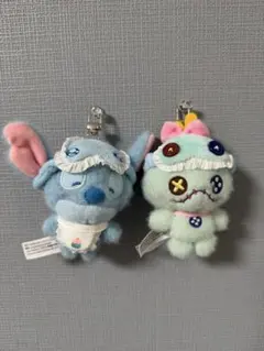 スティッチ&スクランプぬいぐるみ