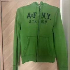 Abercrombie & Fitch XL グリーンパーカー
