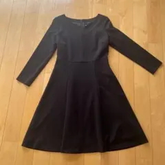 NATURAL BEAUTY BASIC ブラック Aラインドレス Mサイズ