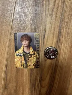 日高竜太 缶バッジ＆フォトカードセット
