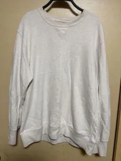 ユニクロ スウェットシャツ ライトグレーXL 男女兼用