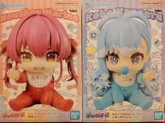 ホロライブ ホロベイビーズ フィギュア 宝鐘マリン こぼかなえる 2点