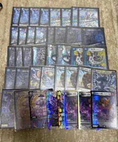 青黒コンプ デッキ デュエマ デッキパーツ デュエルマスターズ