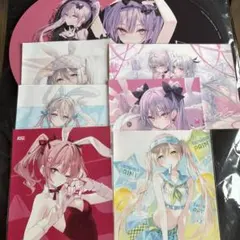 rurudo ポップアップ グッズ 4枚セット クリアポスター クリア色紙