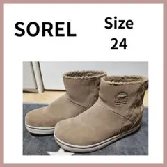 SOREL ムートンブーツ 24cm ベージュのサムネイル