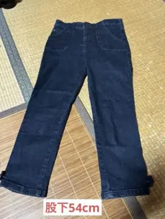 HAVE A NICE TRIP ダークブルーデニム 七分丈 S