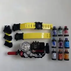 仮面ライダーDXビルドドライバー DXフルボトルホルダー　フルボトルセット