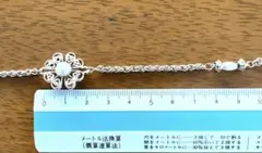 未使用 お花モチーフ カジュアル ロングネックレス 匿名配送