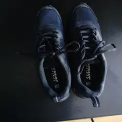 UNITED ARROWS ブラックスニーカー 24.5cmのサムネイル