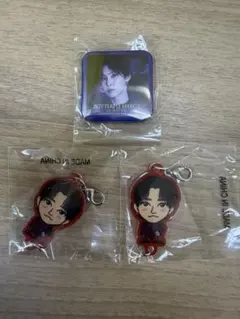 FANTASTICS ガチャ　堀夏喜　つながるチャーム　缶バッジ　3点