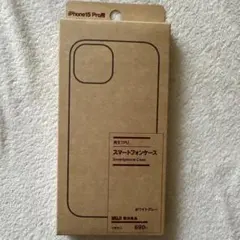 無印良品　スマートフォンケース　新品未使用