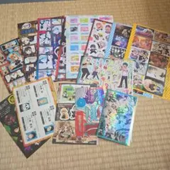 ジャンプ付録　キャラクターシールセット