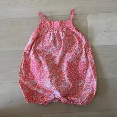 ギャップ80㎝（12-18M）花柄ロンパース