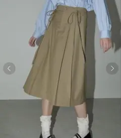 idem イデム 2way ribbon belt skirtのサムネイル