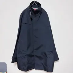 ザ・スーツカンパニー　ステンカラーコート 撥水加工　L L メンズ ブラック　黒