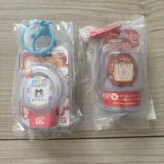 たまごっち カスタムキーリング ケーたま りんごれっど エンたま ビーズほわいとのサムネイル