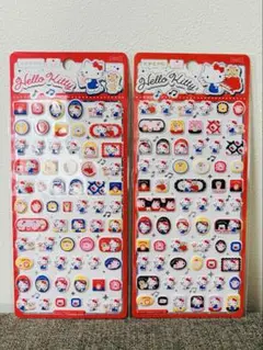 海外限定！！キティ バブルシール 2シートセット