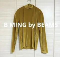 B:MING by BEAMS 別珍リブタートルネックカットソー