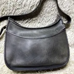 coach オールドコーチ エルゴ ワンショルダーバッグ 黒 ブラック グレー