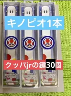 パワーアップバンド　キノピオ鍵30個　USJユニバ　スーパーニンテンドーワールド
