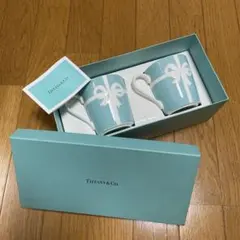 【ママリン様専用】TIFFANY ティファニーブルーリボン ペア マグカップ