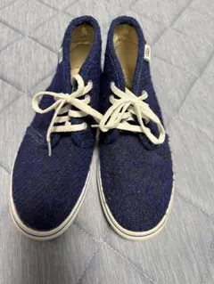 VANS ネイビー スニーカー24.5センチ
